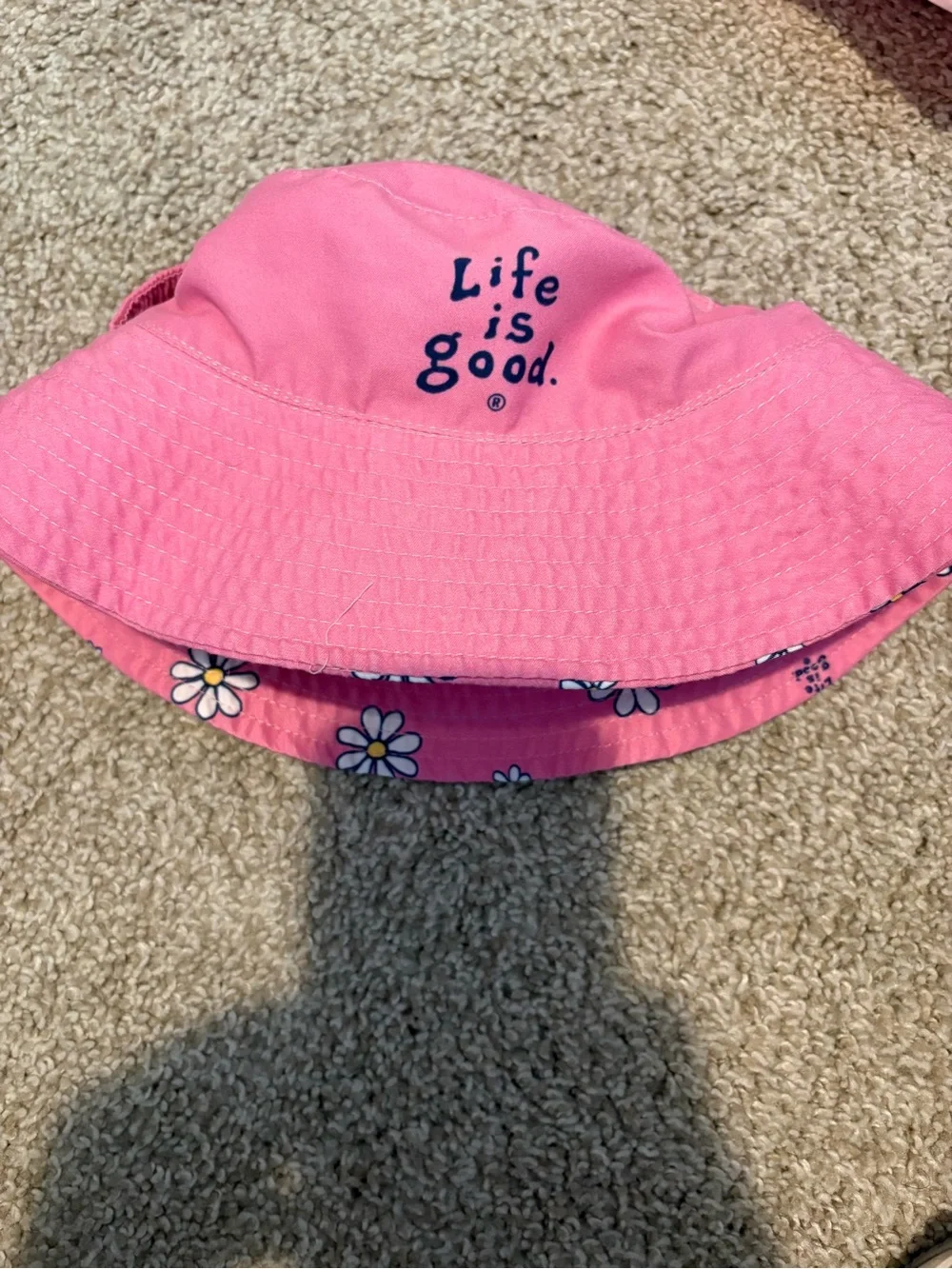 Two Toddler “Life is Good” Summer Hats
